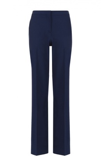 Шерстяные широкие брюки со стрелками Diane Von Furstenberg