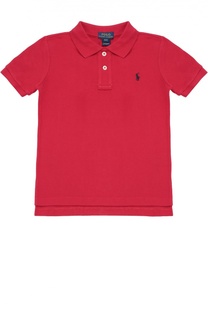 Хлопковое поло с короткими рукавами Polo Ralph Lauren