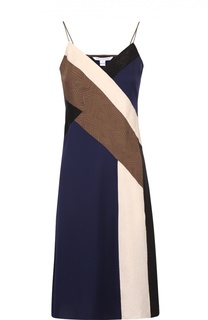 Платье-комбинация с V-образным вырезом Diane Von Furstenberg