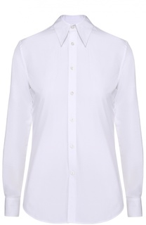 Приталенная хлопковая блуза Ralph Lauren