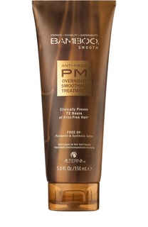 Ночной разглаживающий уход Bamboo Smooth Anti-frizz Alterna