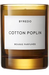 Свеча Cotton Poplin Byredo