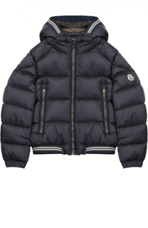 Пуховая куртка с капюшоном Moncler Enfant