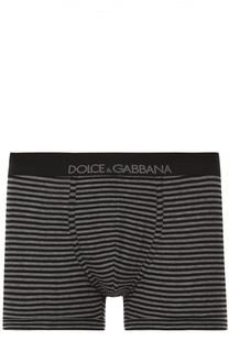 Хлопковые боксеры с широкой резинкой Dolce &amp; Gabbana