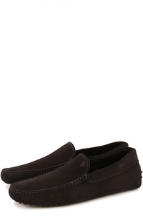 Замшевые мокасины Gommino Driver Tod’s Tods