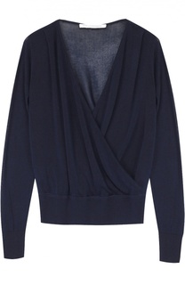 Пуловер с запахом и эластичным поясом Diane Von Furstenberg