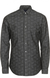 Полуприталенная рубашка с узором пейсли Polo Ralph Lauren