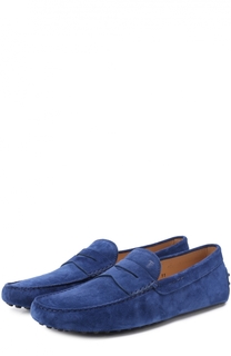 Замшевые мокасины Gommini Nuovo Tod’s Tods