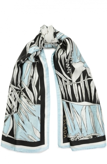 Шелковый платок с принтом Escada