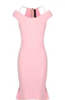Платье-футляр с открытыми плечами Roland Mouret