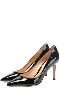 Лаковые туфли Gianvito 85 на шпильке Gianvito Rossi