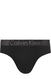 Хлопковые брифы с широкой резинкой Calvin Klein