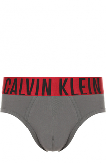 Хлопковые брифы с широкой резинкой Calvin Klein