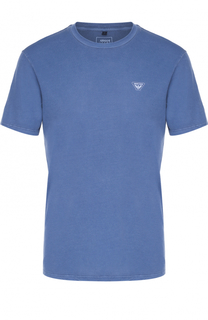 Комплект из трех хлопковых футболок с круглым вырезом Armani Jeans