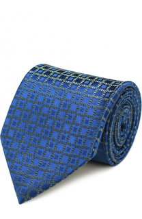 Шелковый галстук с узором Charvet
