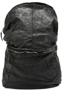 Кожаный рюкзак с эффектом крэш Giorgio Brato
