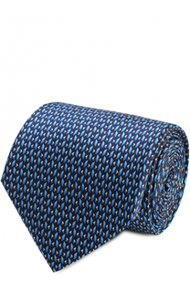 Комплект из шелкового галстука и платка Lanvin