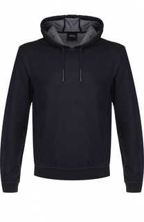 Хлопковая толстовка с капюшоном Armani Jeans