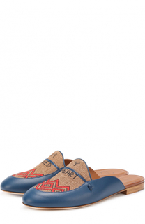 Кожаные сабо Malone Souliers X Natalia Vodianova Malone Souliers