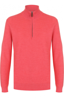 Свитер тонкой вязки из смеси шерсти и шелка с кашемиром Polo Ralph Lauren