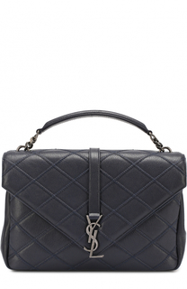 Сумка Collège Monogram large с прострочкой Saint Laurent