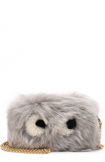 Сумка Eyes Mini из овчины Anya Hindmarch