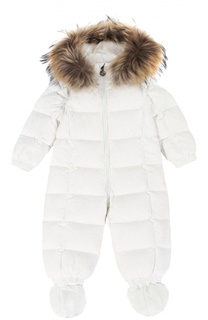 Комбинезон с капюшоном Moncler Enfant