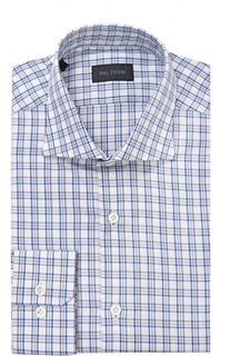 Хлопковая сорочка с воротником акула Pal Zileri