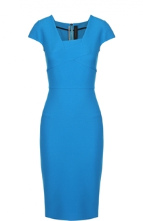 Платье-футляр с асимметричным вырезом Roland Mouret