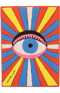 Клатч Eye с аппликацией Olympia Le-Tan