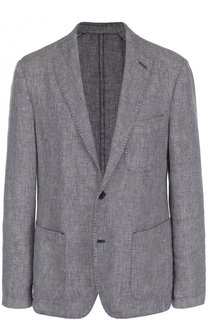 Однобортный льняной пиджак 120% Lino
