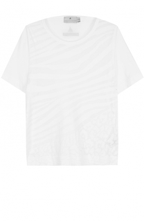 Спортивная футболка со звериным принтом Adidas by Stella McCartney