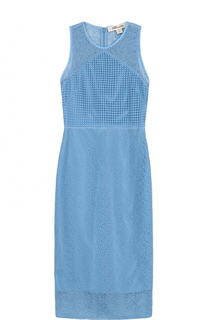 Полупрозрачное кружевное платье-миди Diane Von Furstenberg