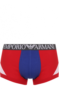 Боксеры из эластичного хлопка Emporio Armani