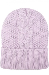 Шапка фактурной вязки из кашемира Kashja` Cashmere