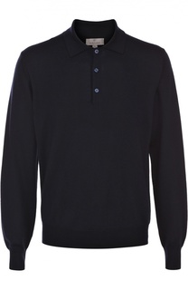 Шерстяное поло с длинными рукавами Canali