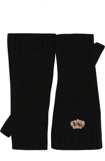 Перчатки из шерсти и кашемира Dolce &amp; Gabbana