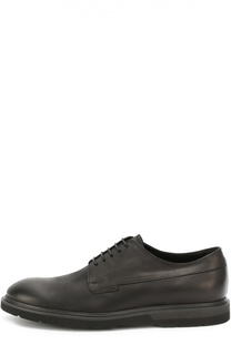 Кожаные дерби с круглым мысом Tod’s Tods