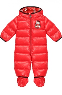 Комплект из комбинезона и пинеток Moncler Enfant