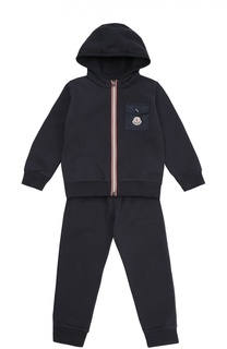 Хлопковый спортивный костюм Moncler Enfant