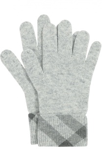Кашемировые перчатки с манжетами Burberry