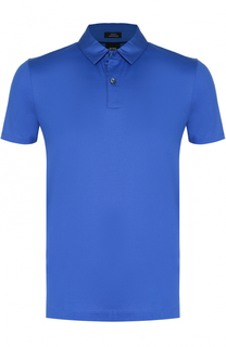 Хлопковое поло с короткими рукавами BOSS