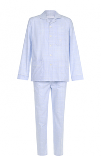 Хлопковая пижама с брюками Ermenegildo Zegna