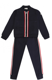 Спортивный костюм из хлопка Moncler Enfant