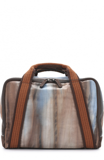 Текстильная дорожная сумка с принтом Giorgio Armani