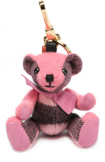 Брелок Thomas Bear из кашемира в клетку Burberry