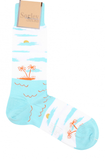 Хлопковые носки с принтом Sorley Socks