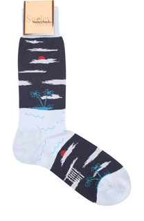 Хлопковые носки с принтом Sorley Socks