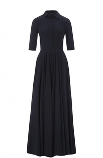Приталенное платье-рубашка с укороченным рукавом Tegin
