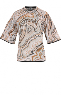 Топ с круглым вырезом и коротким рукавом M Missoni